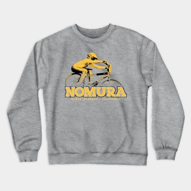 Nomura BMX  - (yellow) old school bmx Crewneck Sweatshirt by CaraMia Vintage